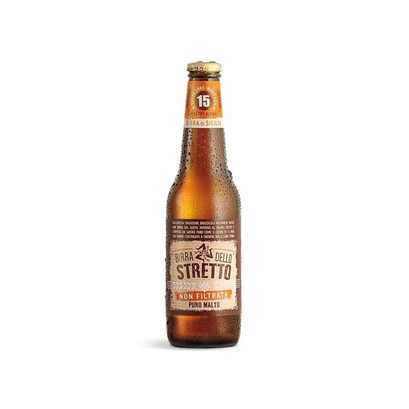 Birra Stretto Non Filtrata 33 cl